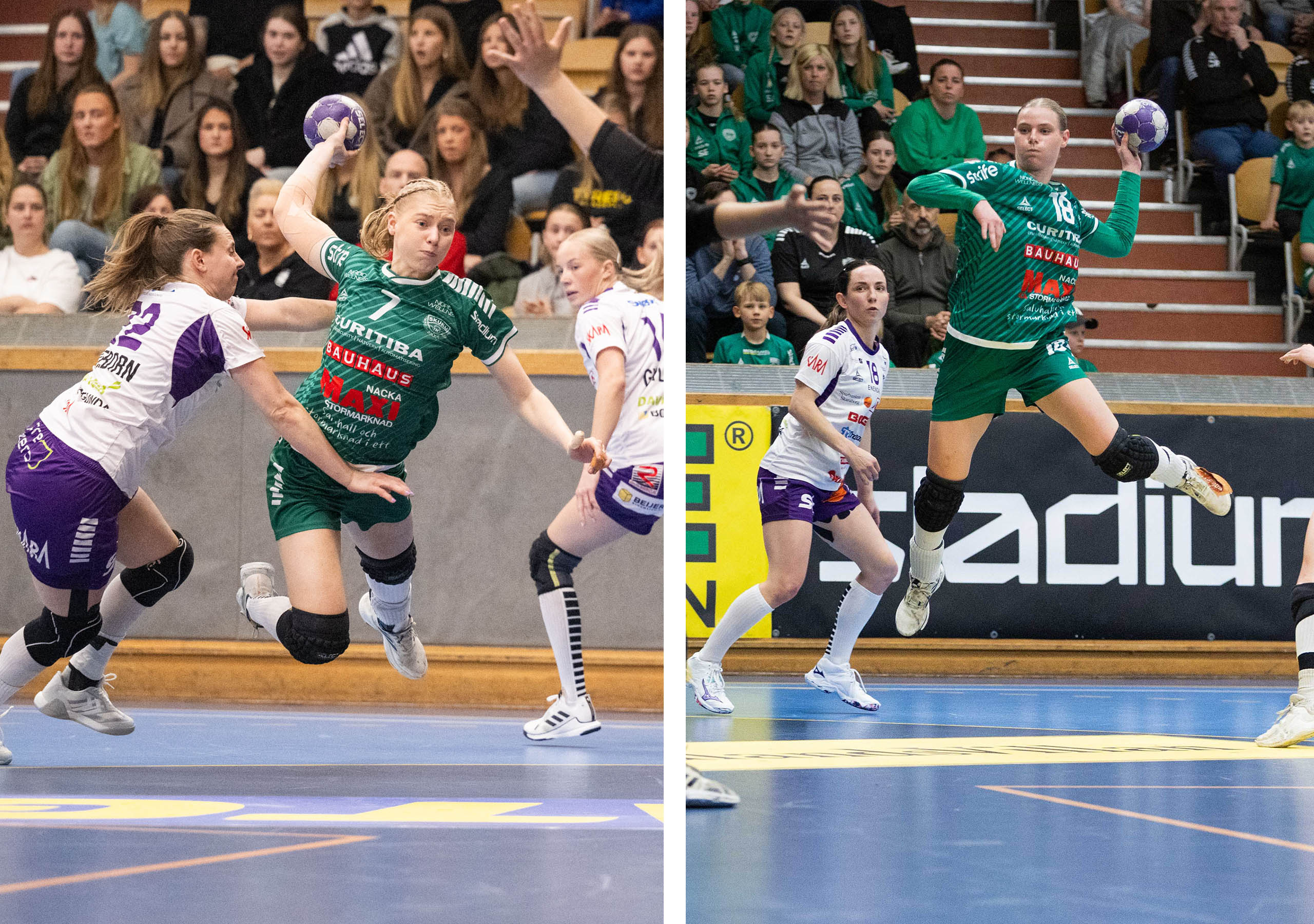 Hanna Lundvall och Isabel van Kerkvoorde