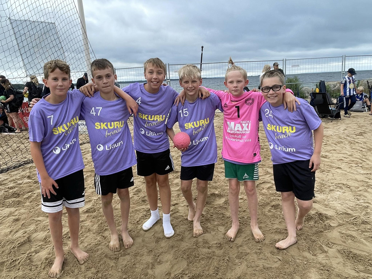 P2014 i Åhus Beachhandboll.