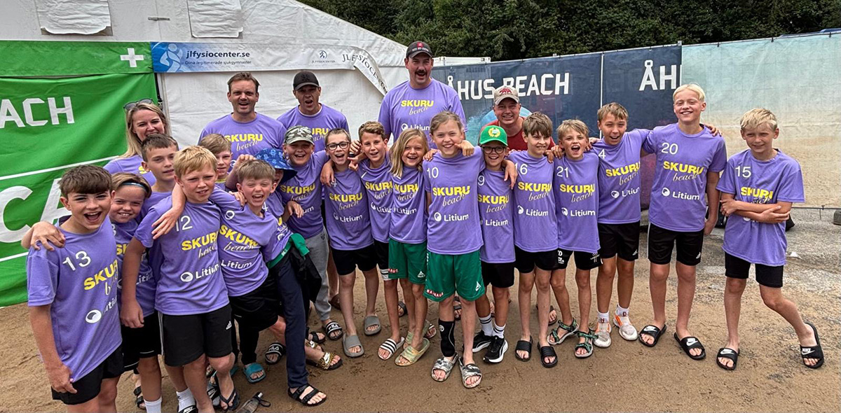 P2014 i Åhus Beachhandboll.