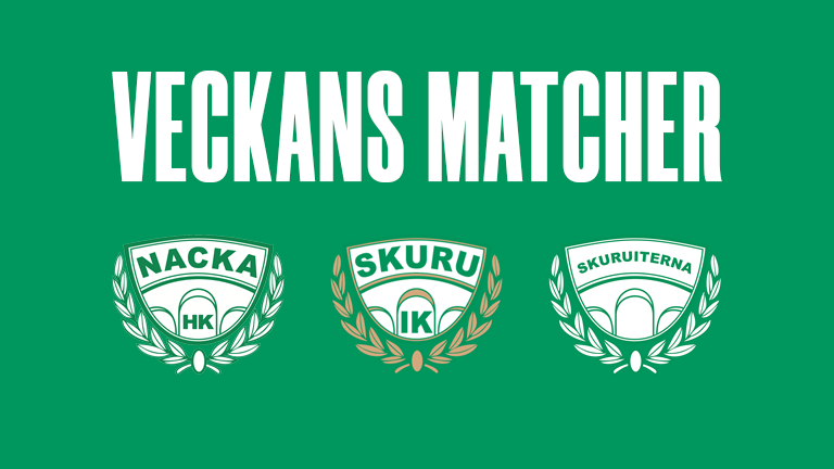 Veckans matcher