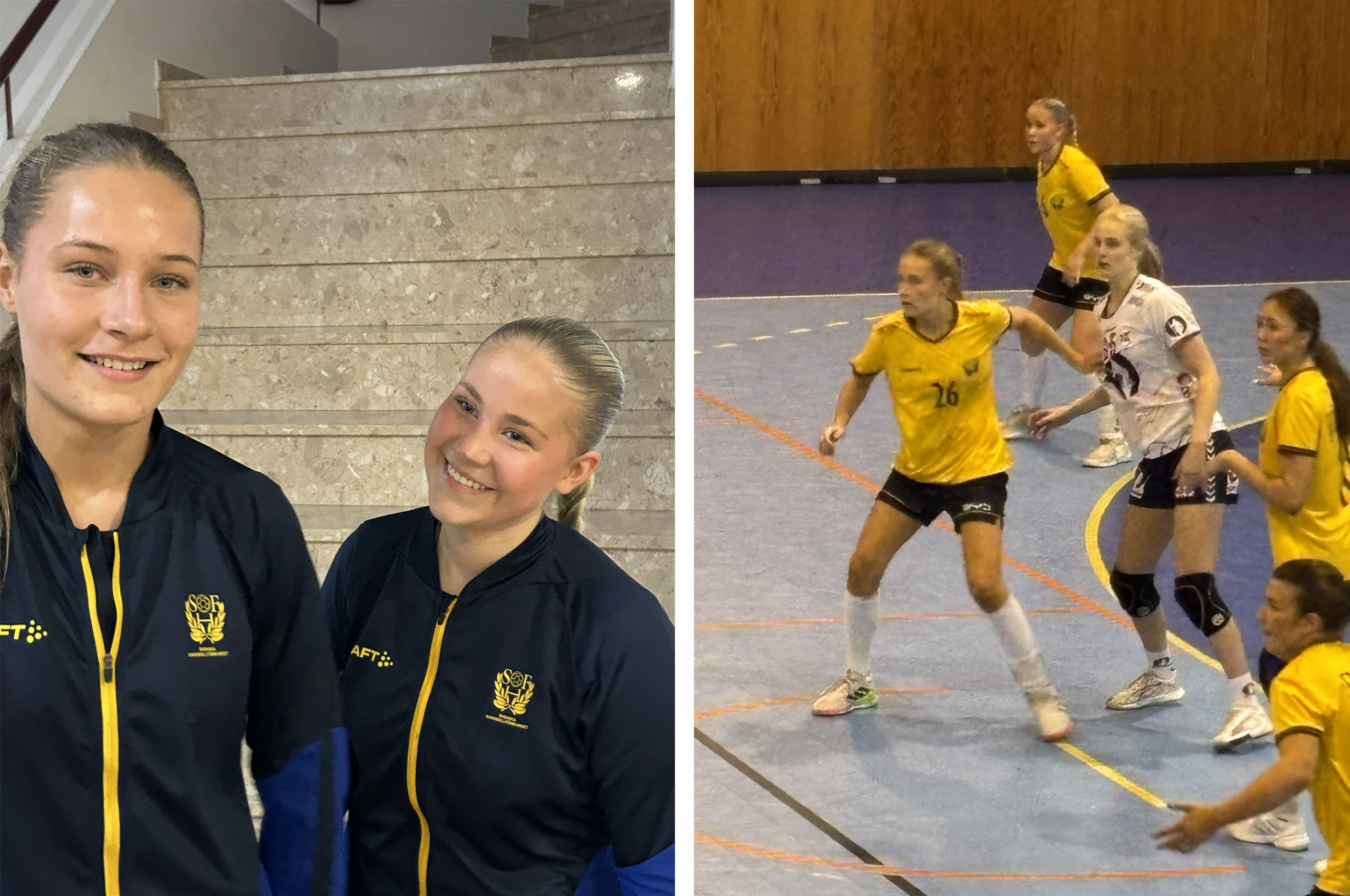 Isabella Herlitz och Emelie Lindberg i Scandiberico