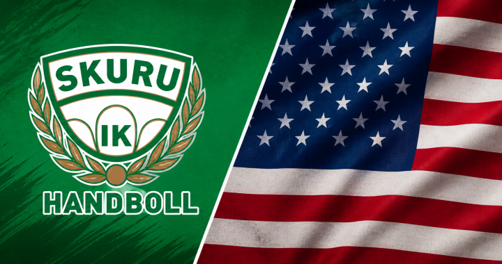 Internationellt besök i Skuru – handbollsmöte över Atlanten