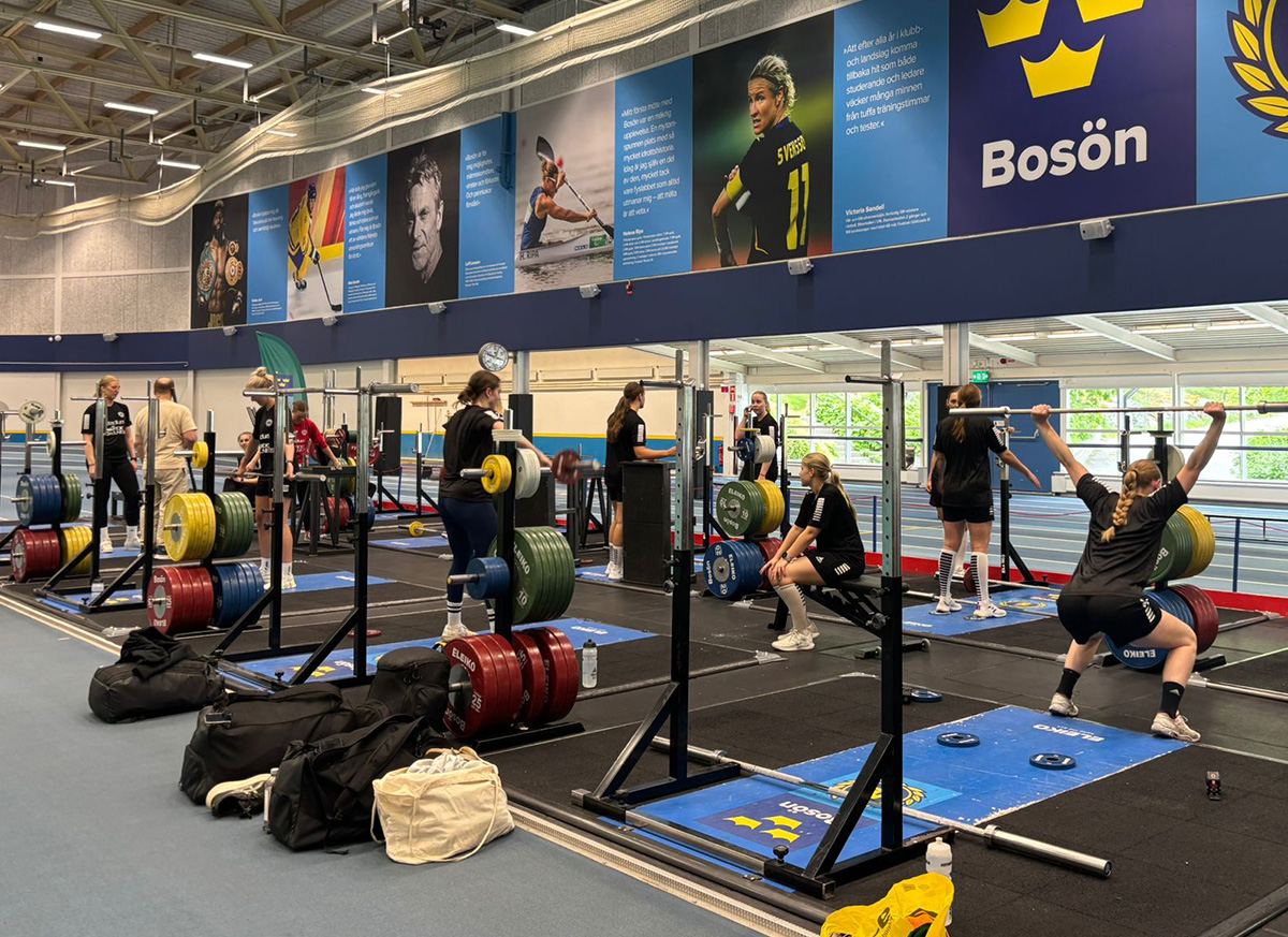 Gymträning på Bosön juni 2026