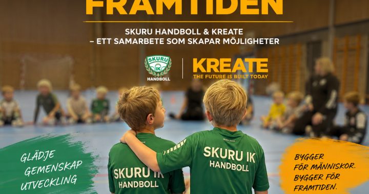 Kreate utökar sitt engagemang i Skuru Handboll