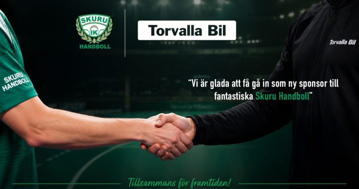Torvalla Bil ny samarbetspartner till Skuru Handboll