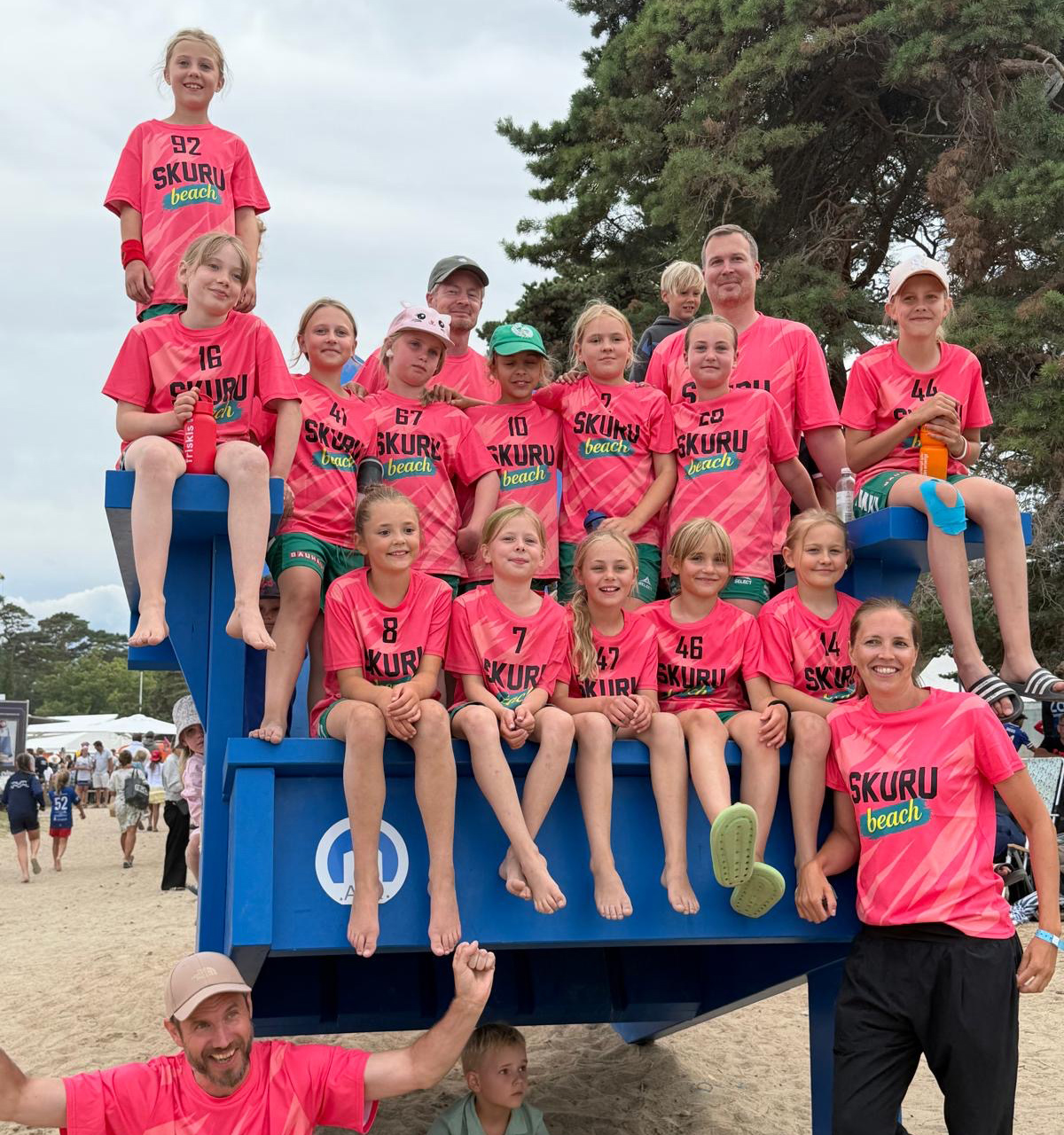 Åhus Beachhandboll Festival.