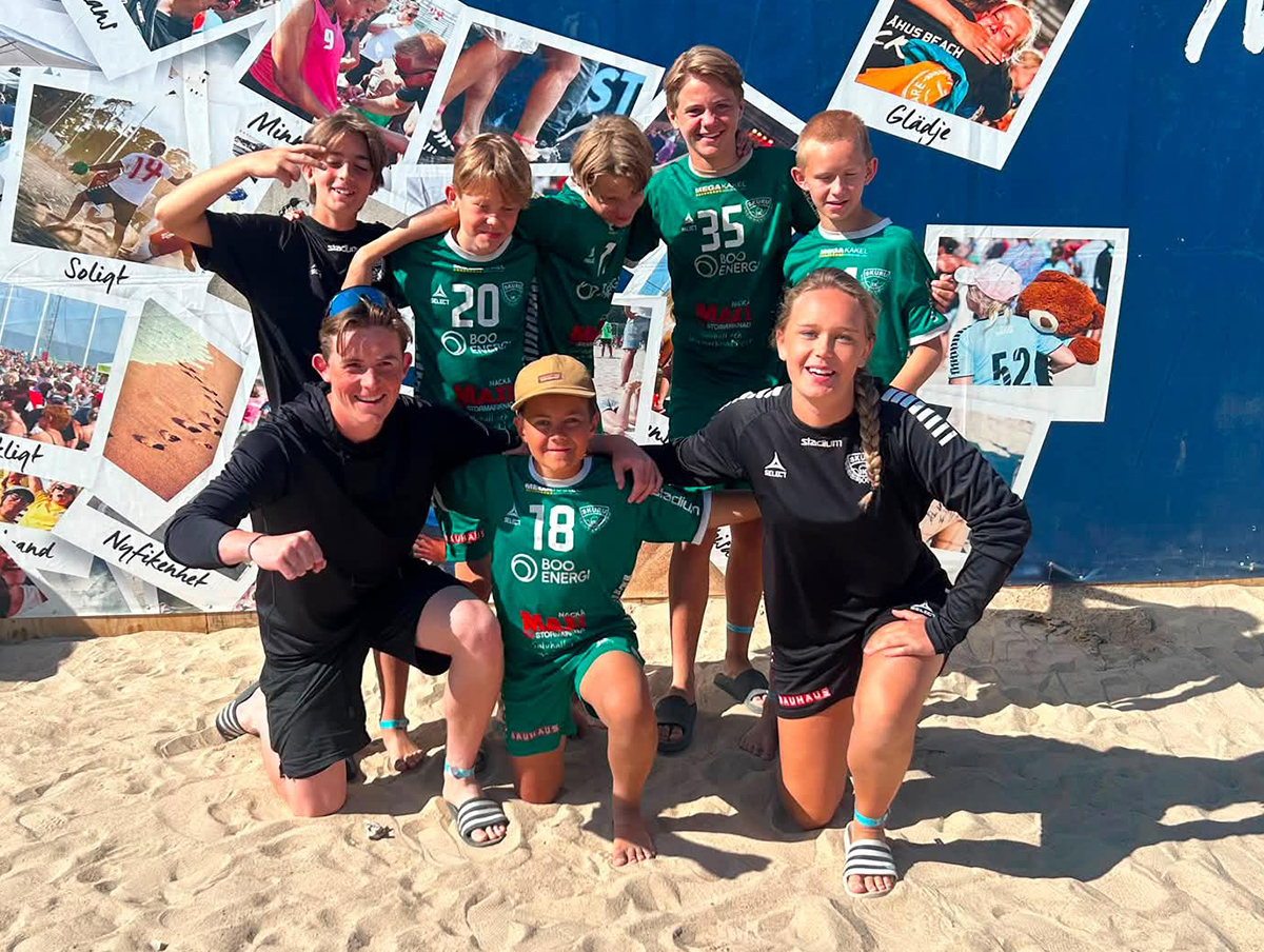 Åhus Beachhandboll Festival.