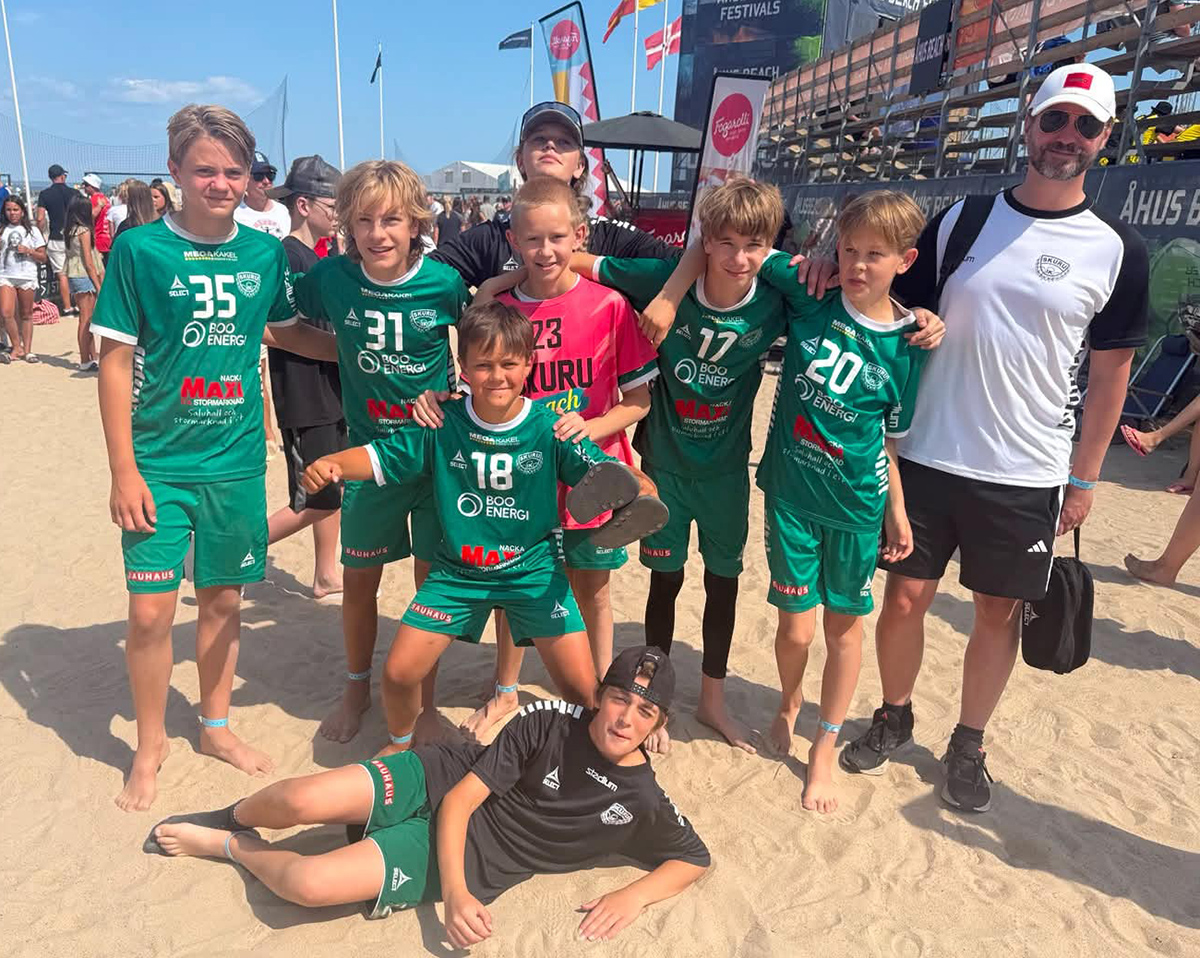 Åhus Beachhandboll Festival.