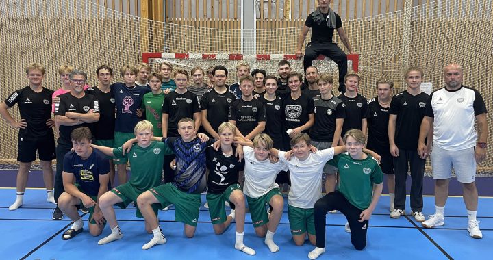 Uppstart på herrsidan – träningsläger och handbollsglädje