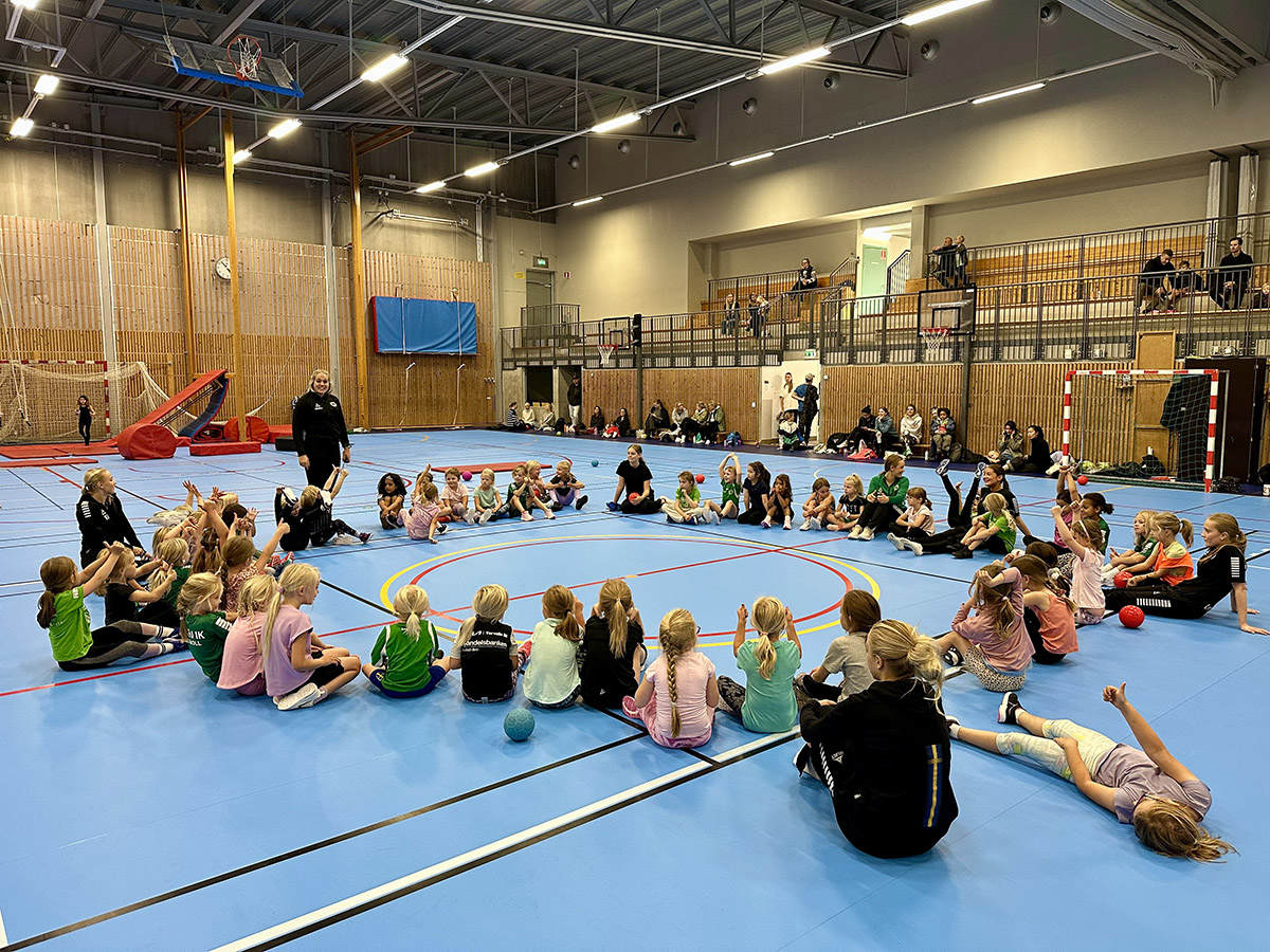Barnhandbollen i Skuru