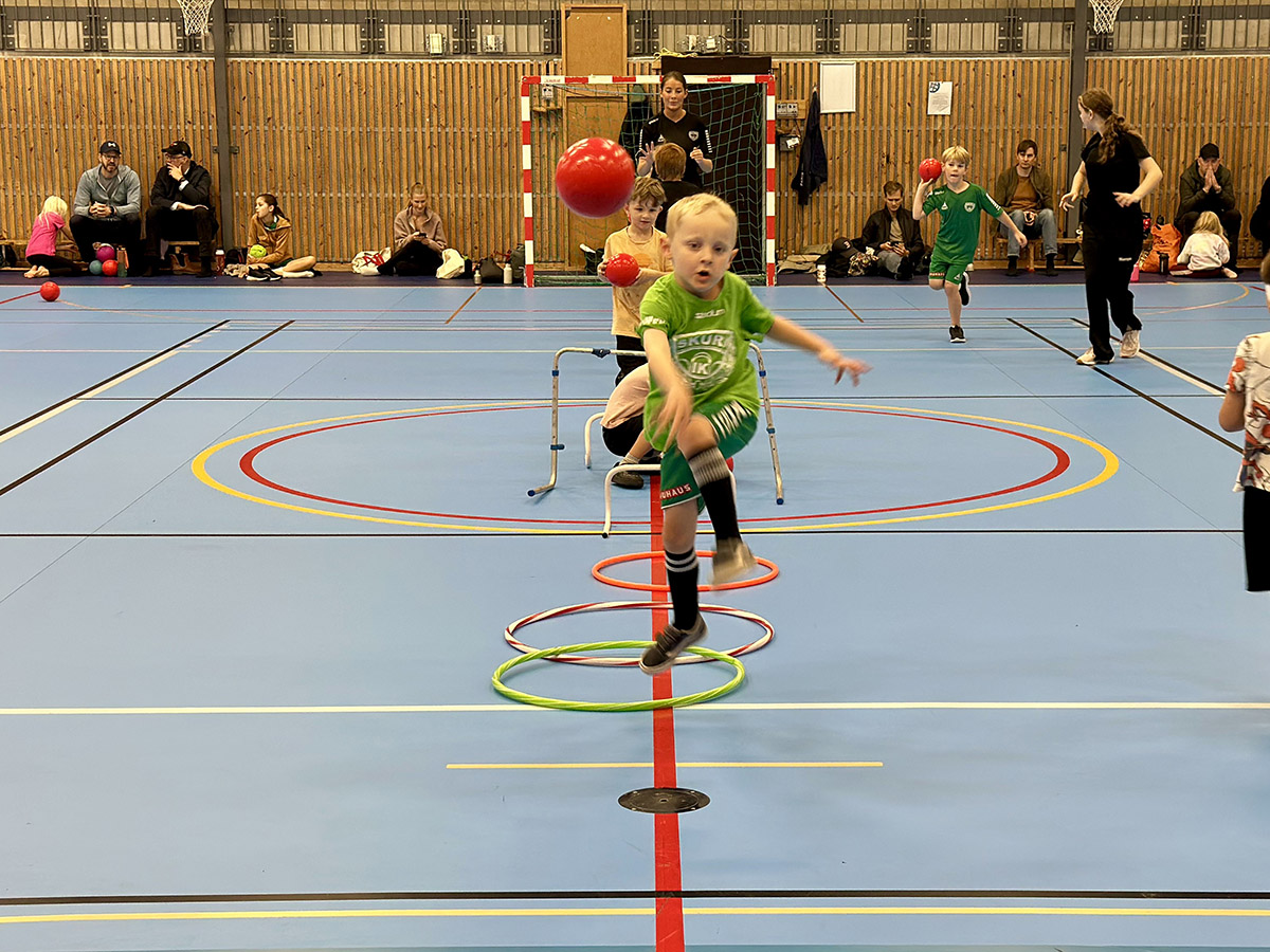 Barnhandbollen i Skuru