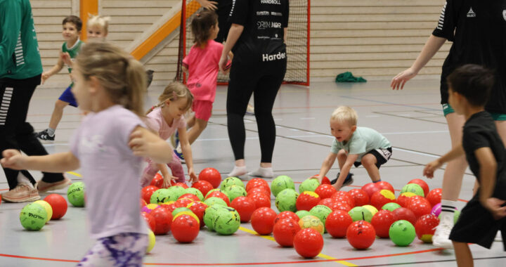 Barnhandbollen är igång – 300 barn i Skurus verksamhet!